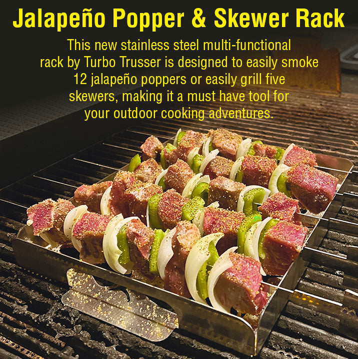 Jalapeño Popper & Skewer Rack