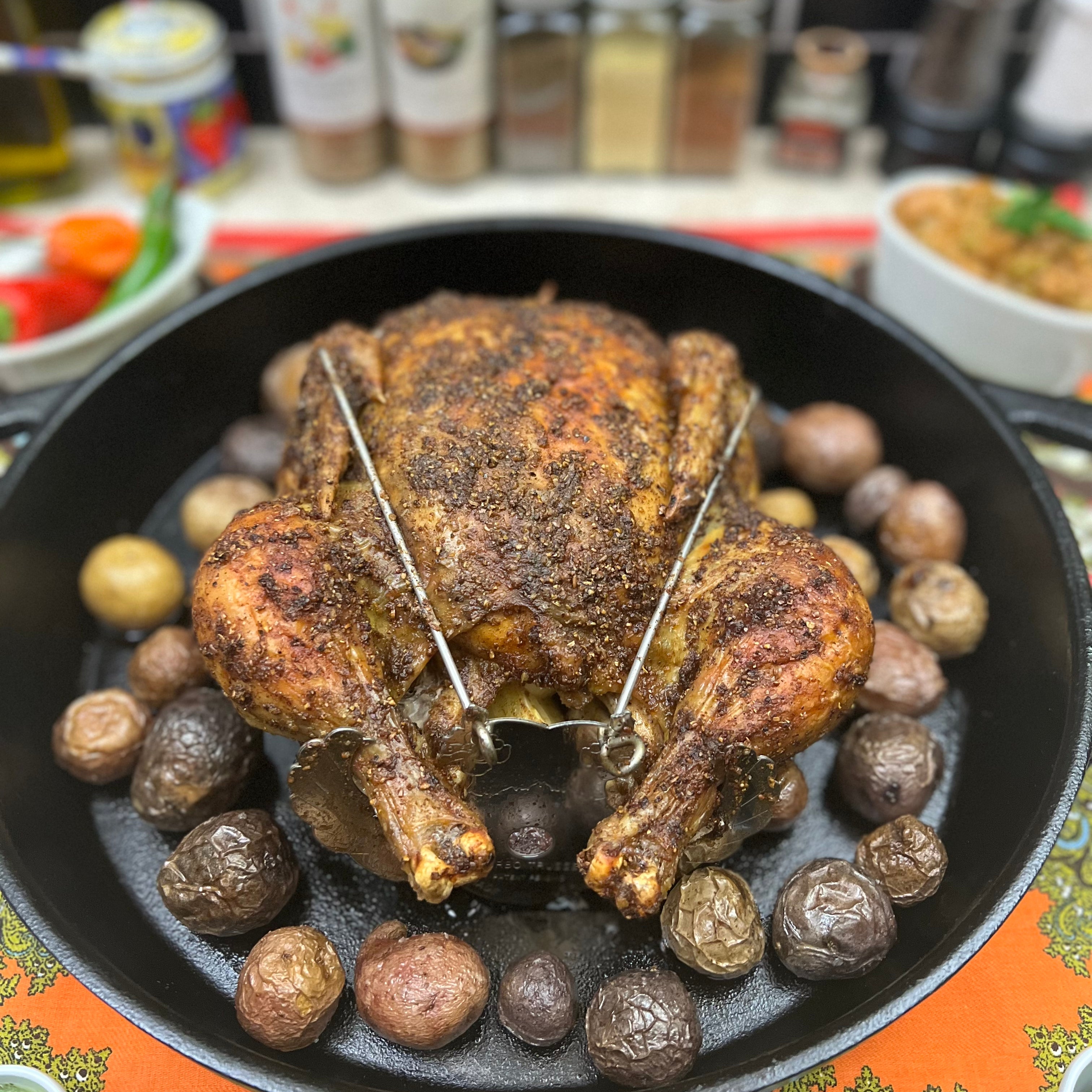Indian Spiced Roasted Chicken