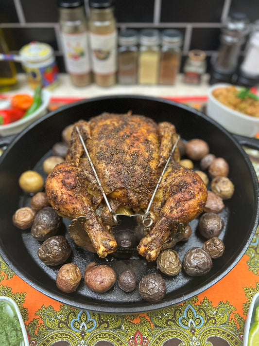 Indian Spiced Roasted Chicken
