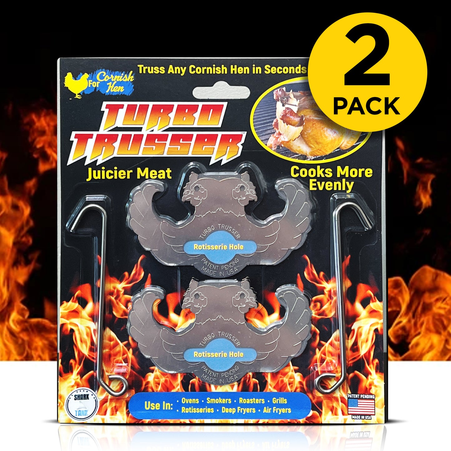 Turbo Trusser - Cornish Hen (Two Pack)