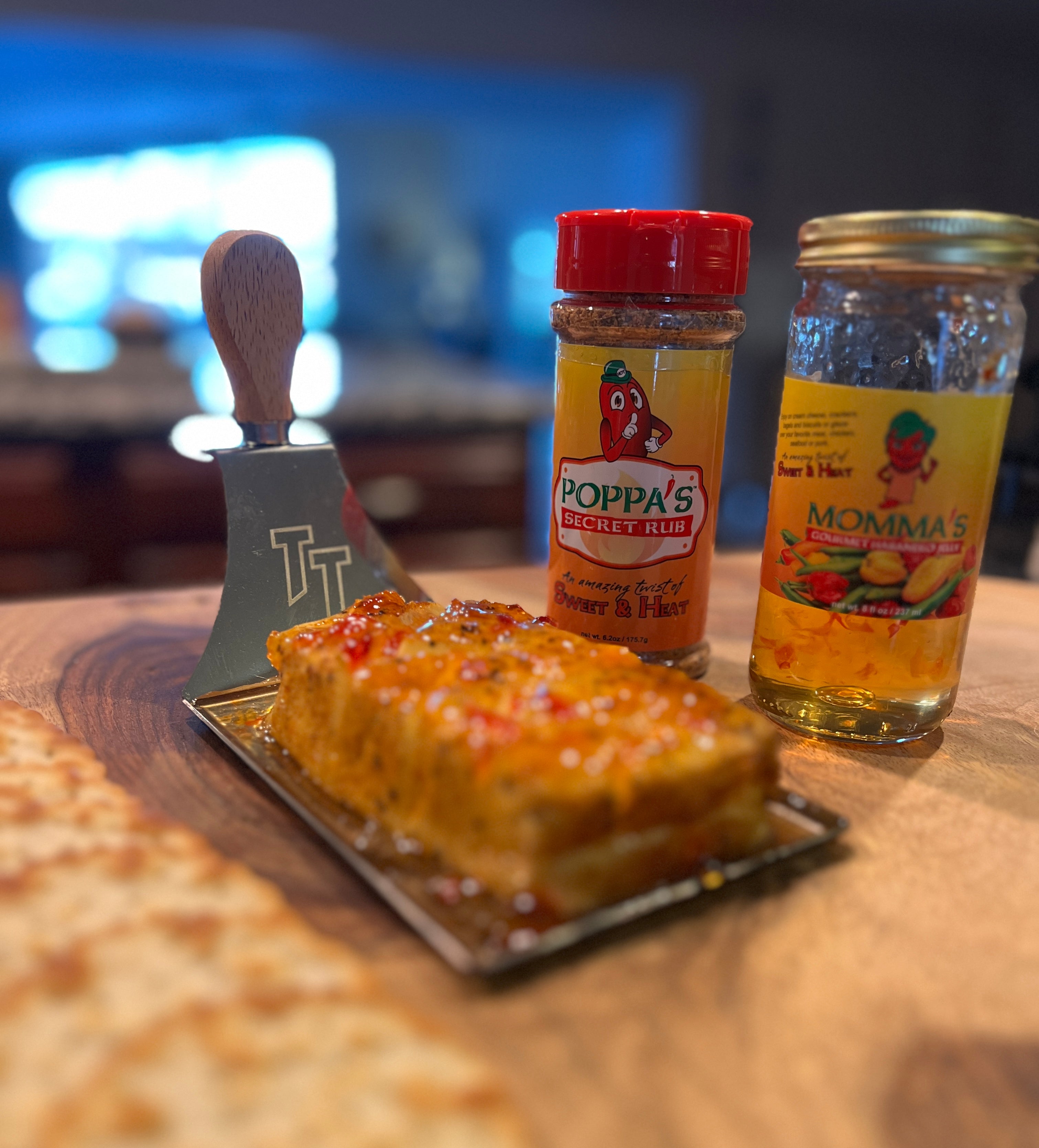 Smoked Cream Cheese Platter (2pk)