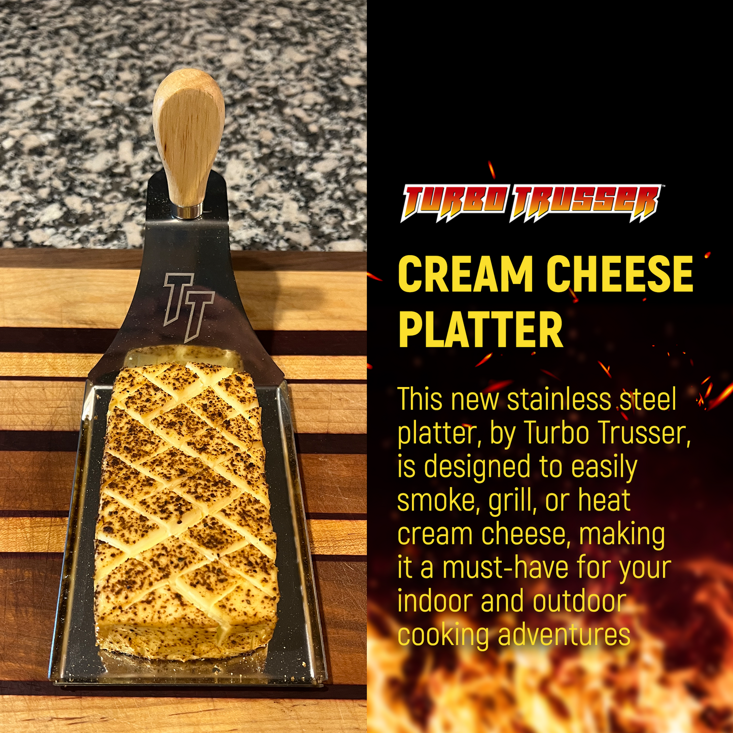 Smoked Cream Cheese Platter